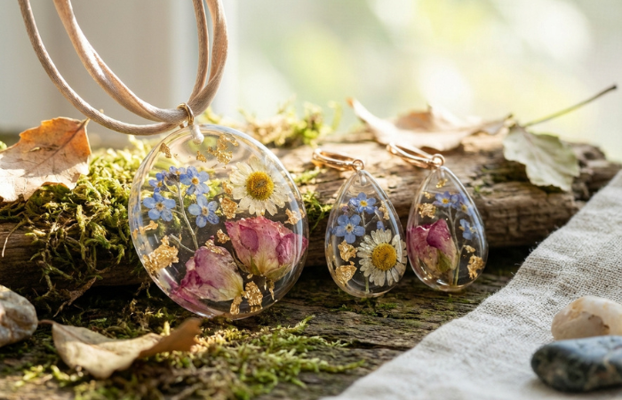 VAIAV Epoxidharz Formen Silikonformen Epoxidharz Set Schmuck Resin
