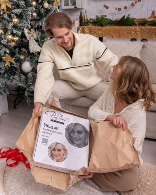 🎁 Daruj něco, co si sami vytvoří! Letos žádná rutina – tahle sada promění jejich fotku v originální obraz z nití. Ty dáš...